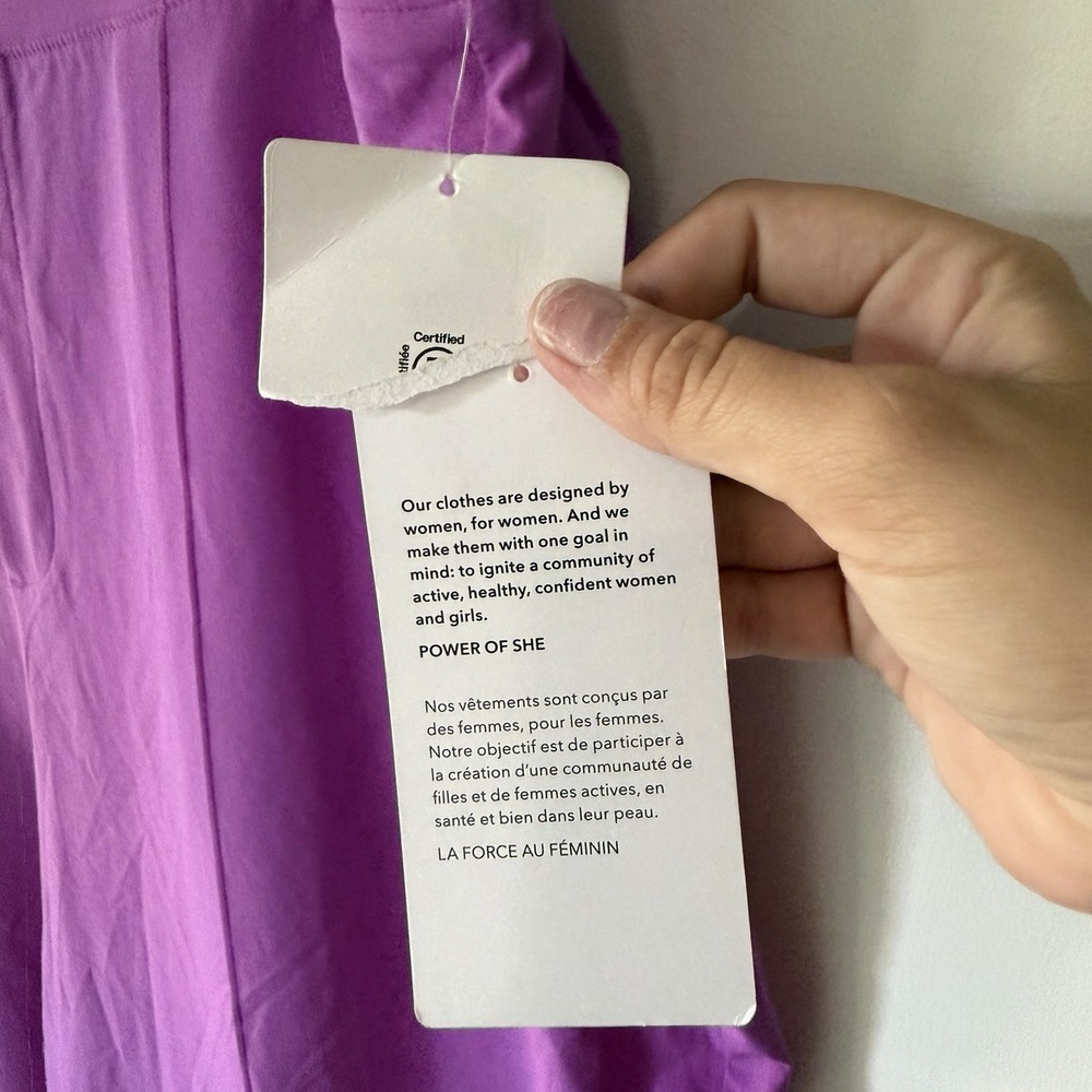 ATHLETA Brooklyn Heights Vienna Slim Pant Size 16 Jazzy Purple NWT - Picture 11 of 12